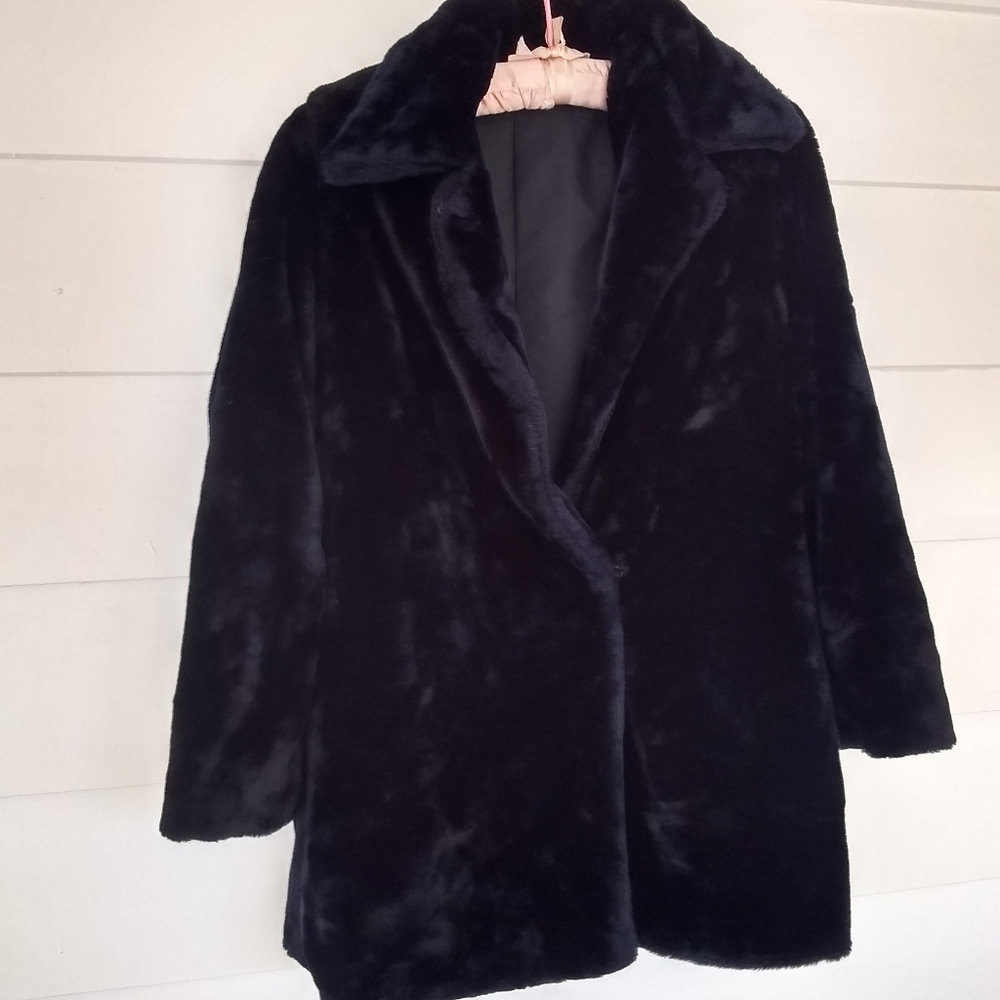 Vintage Black Coat, S/M